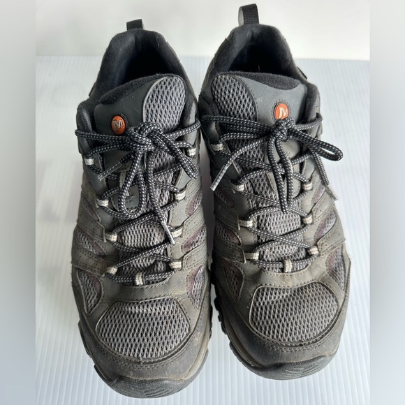 Men's Merrell Vibram Hiking Shoe Size 12 Gray Gore-Tex - Picture 1 of 11